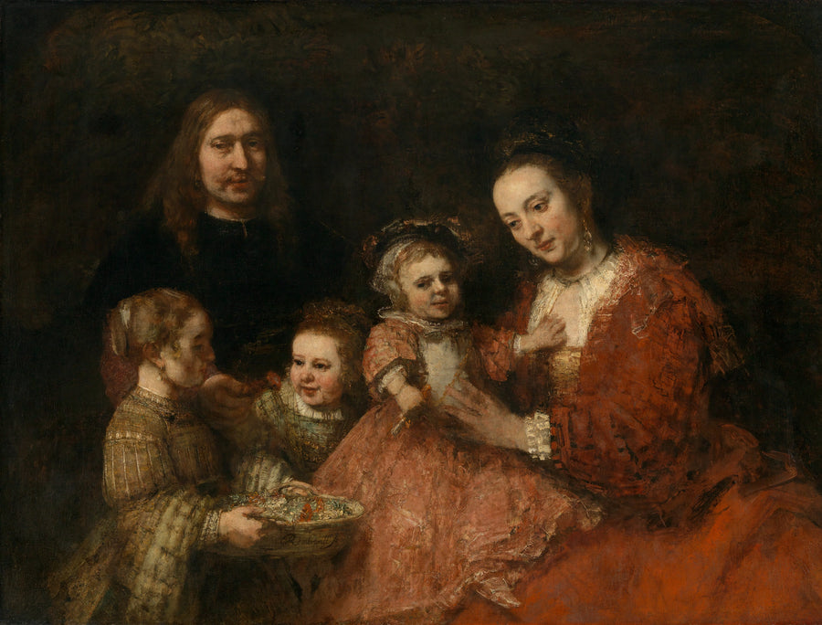 Portret rodziny - Rembrandt
