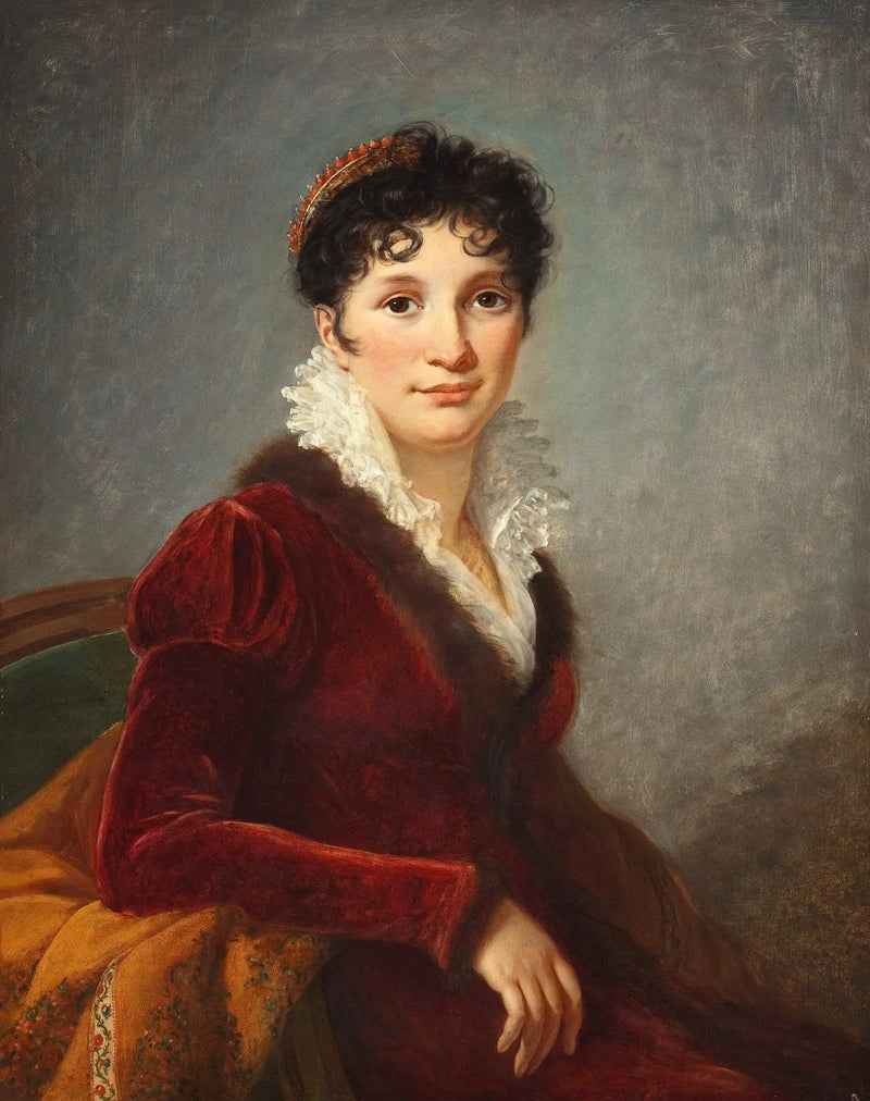 Portret Fanny Biron, księżnej Kurlandii - Élisabeth Vigée Le Brun