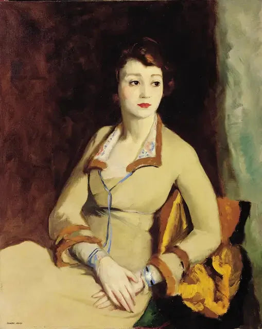 Portret Faya Bainter - Robert Henri