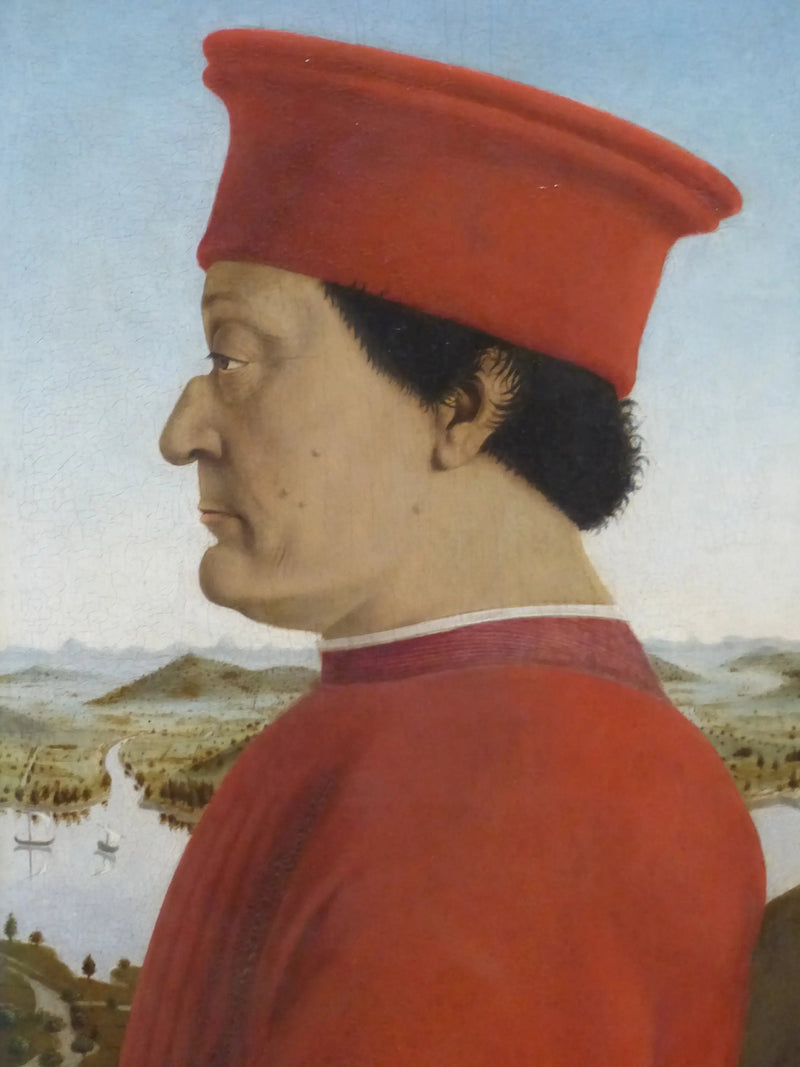 Portret Federico da Montefeltro - Piero della Francesca