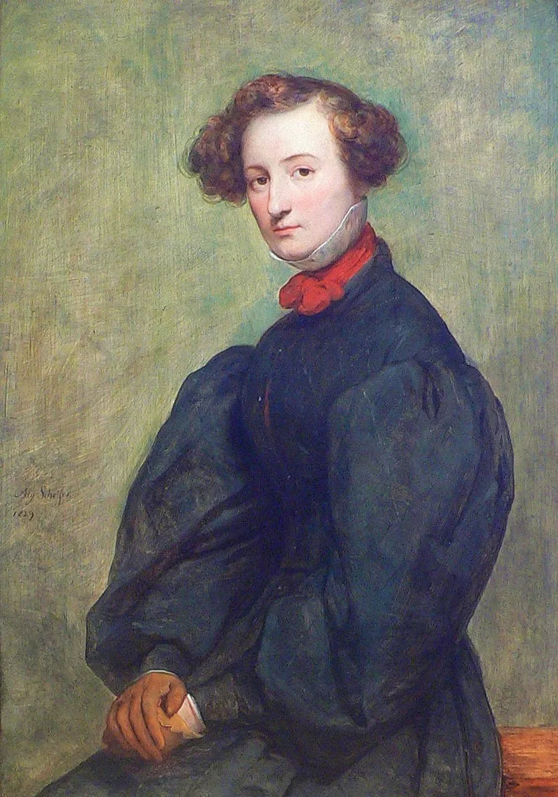 Portret Félicie de Fauveau - Ary Scheffer