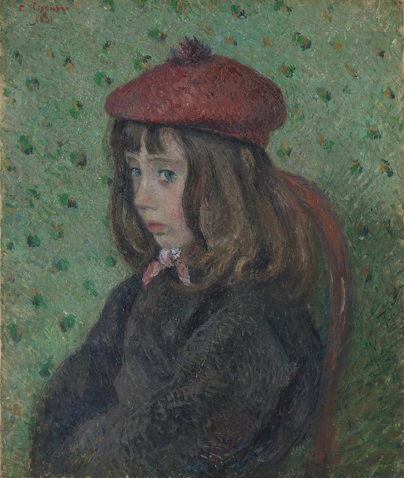Portret Félixa Pissarro - Camille Pissarro