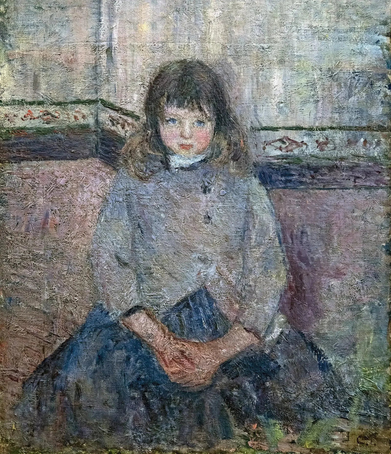 Portret Félixa Pissarro w spódnicy - Camille Pissarro