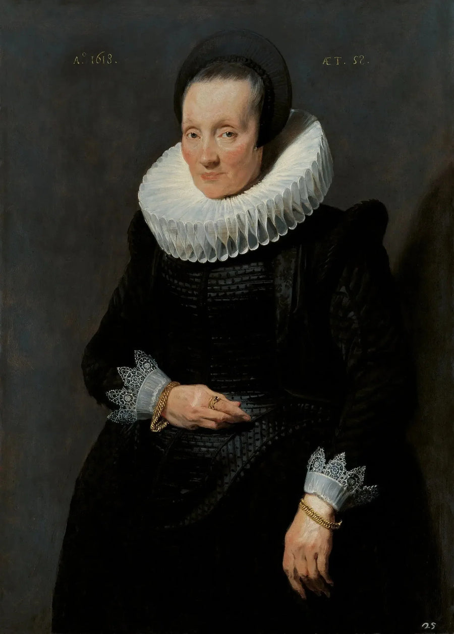 Portret kobiety, 1618 - Antoine van Dyck