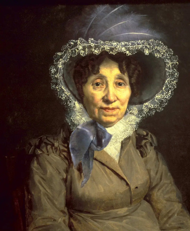 Portret starszej kobiety - Jacques-Louis David