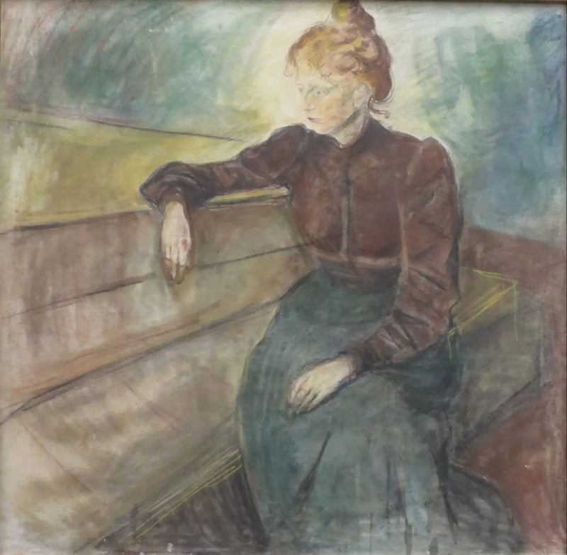 Portret kobiety - Edvard Munch