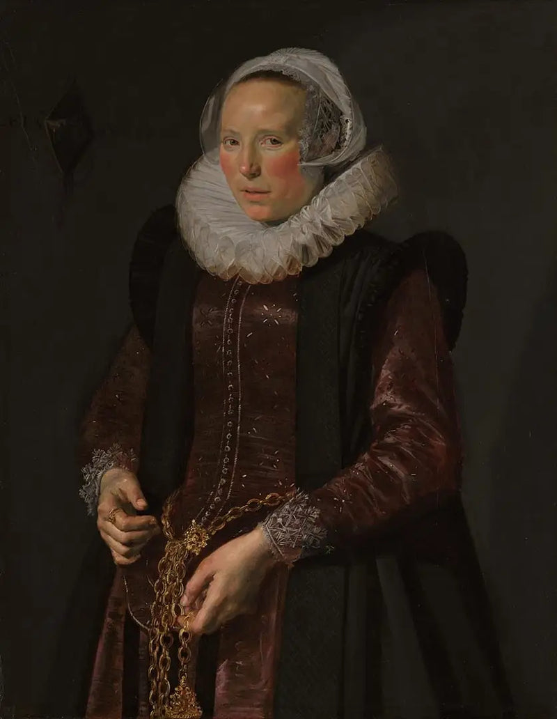 Portret kobiety - Frans Hals