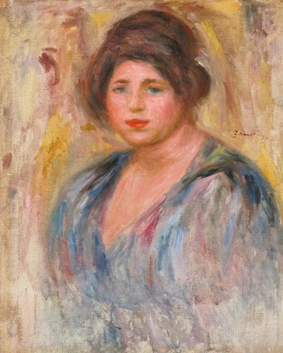 Portret kobiety (Gabrielle Renard) - Pierre-Auguste Renoir