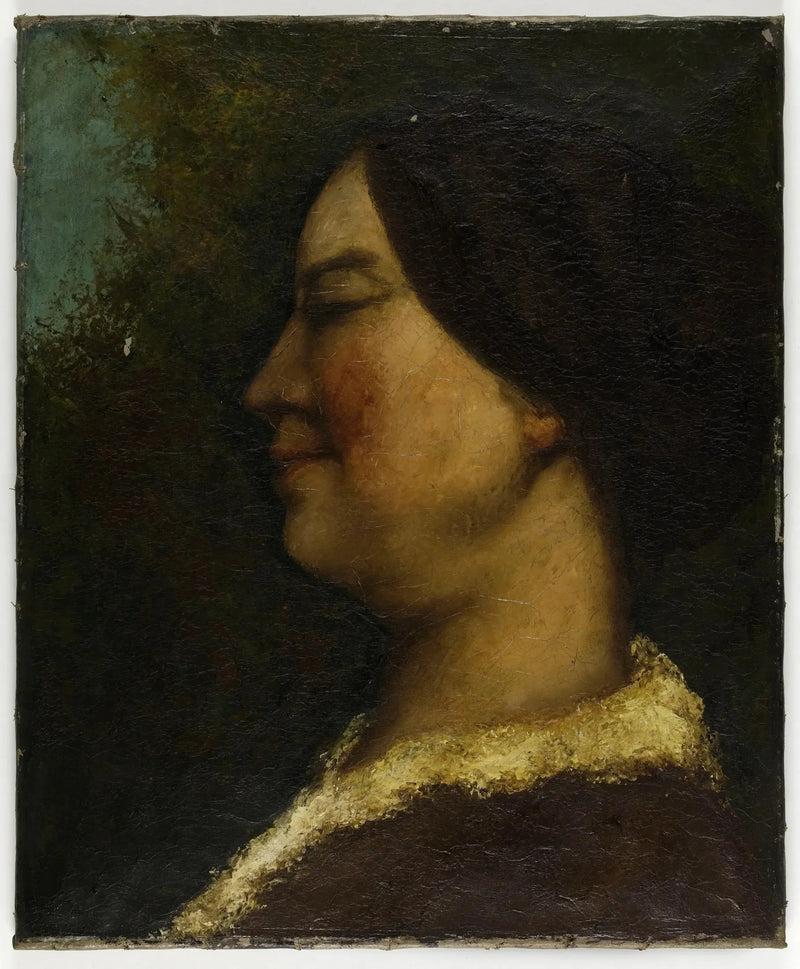 Portret kobiety - Gustave Courbet