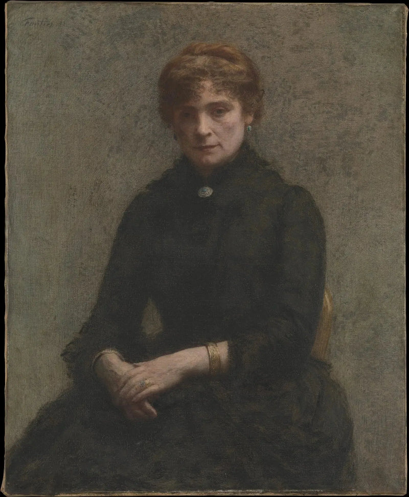 Portret kobiety - Henri Fantin-Latour
