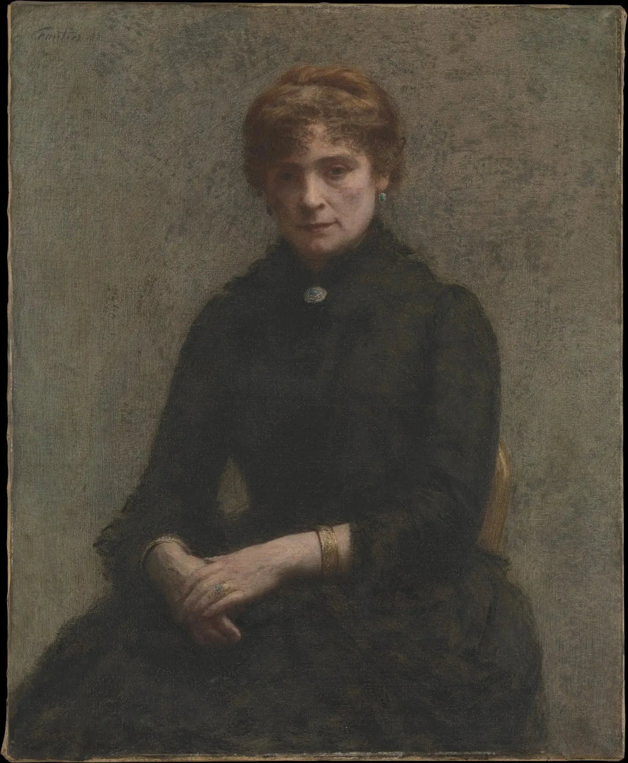 Portret kobiety - Henri Fantin-Latour