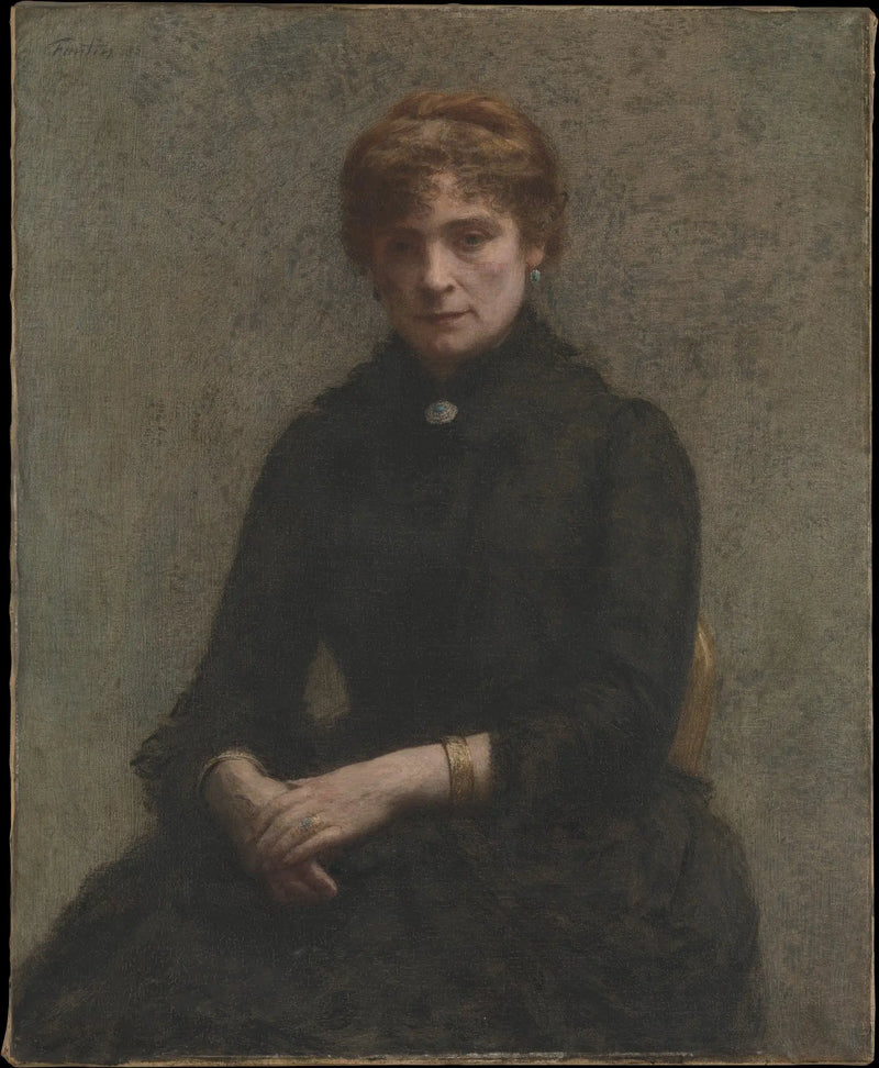 Portret kobiety - Henri Fantin-Latour