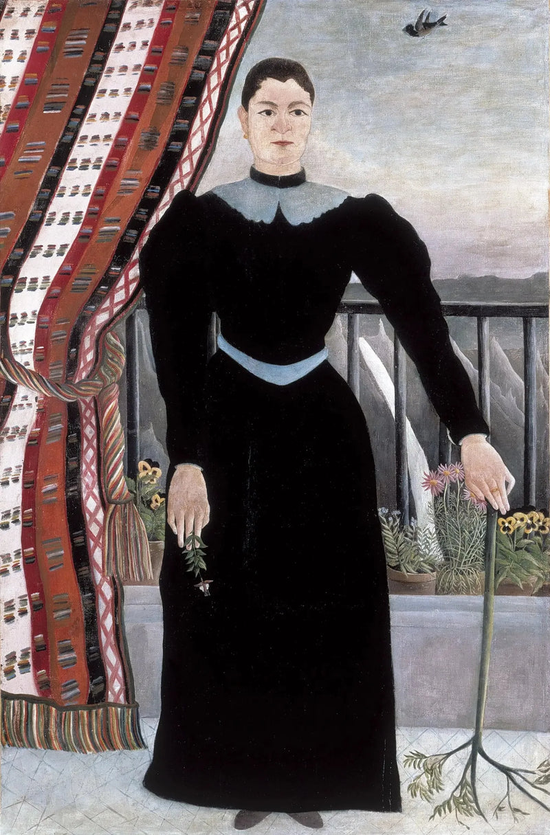 Portret kobiety - Henri Rousseau