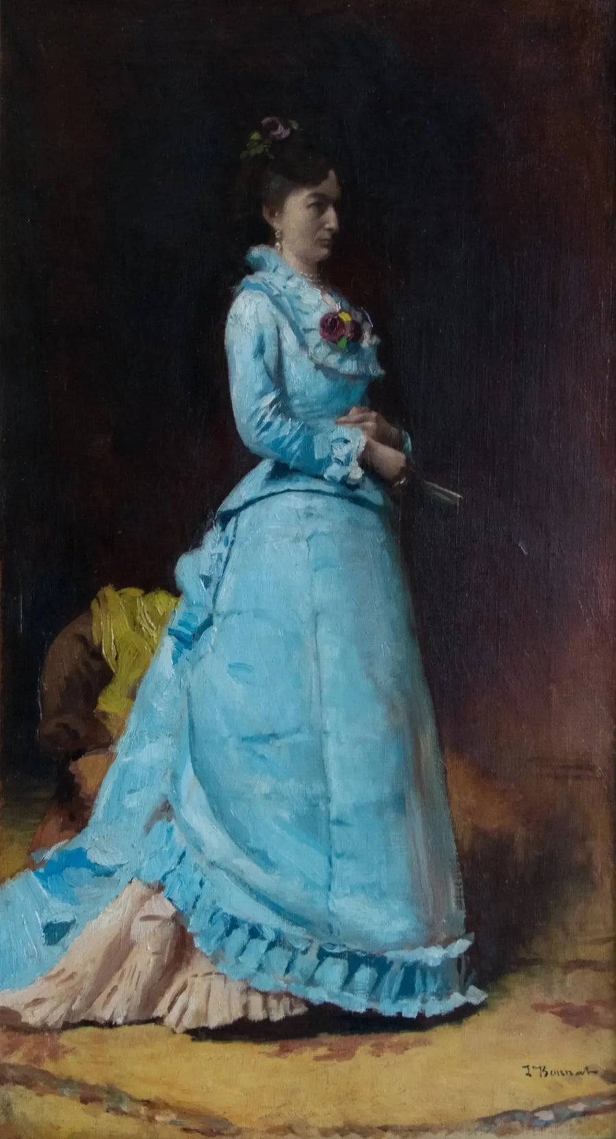 Portret kobiety - Léon Bonnat
