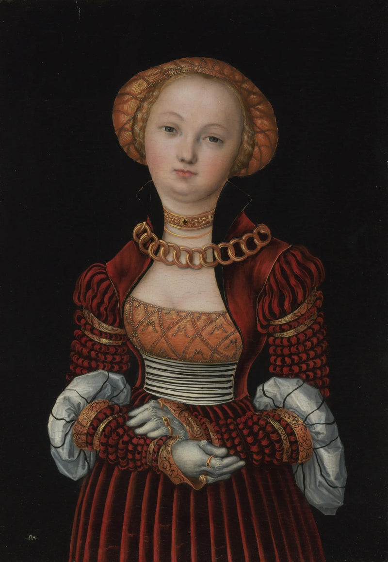 Portret kobiety - Lucas Cranach Starszy