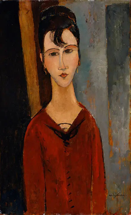 Portret kobiety (Pani C.D.) - Amedeo Modigliani