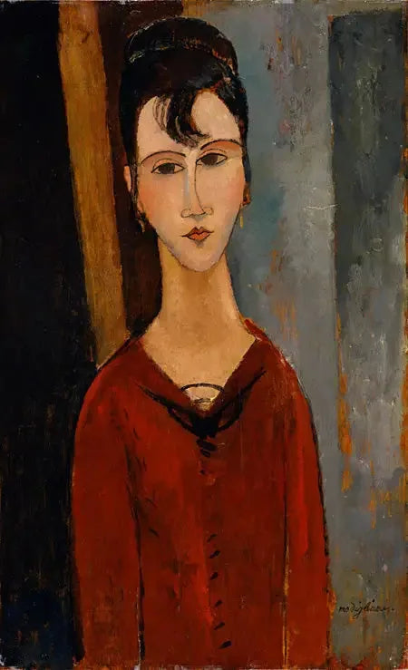 Portret kobiety (Pani C.D.) - Amedeo Modigliani