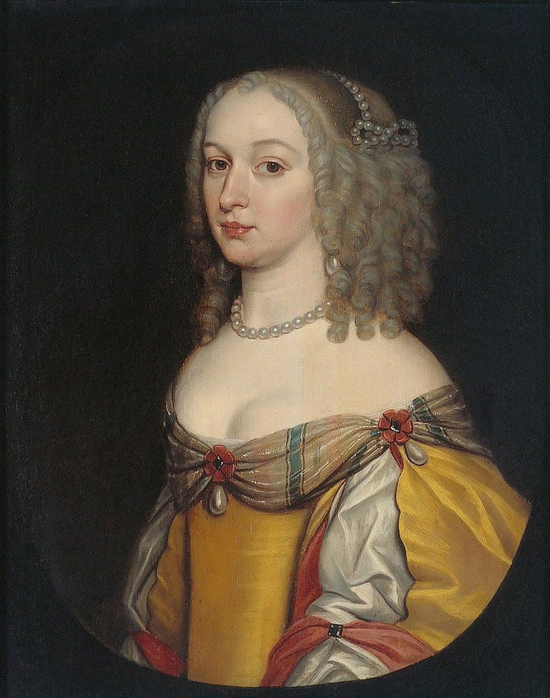 Portret kobiety, być może Amalia Margaretha van Brederode (1626/27-1663/65) - Gerrit van Honthorst
