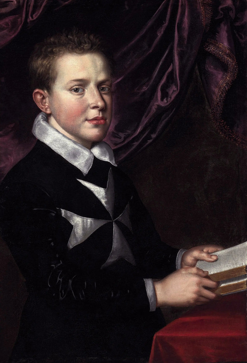 Portret młodego Ferdynanda I Gonzaga - Peter Paul Rubens