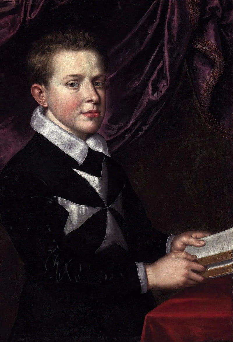 Portret młodego Ferdynanda I Gonzaga - Peter Paul Rubens