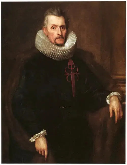 Portret Ferdynanda van Boisschot, pana na Saventhem (1560-1649), w stopniu rycerza zakonu Santiago - Antoine van Dyck