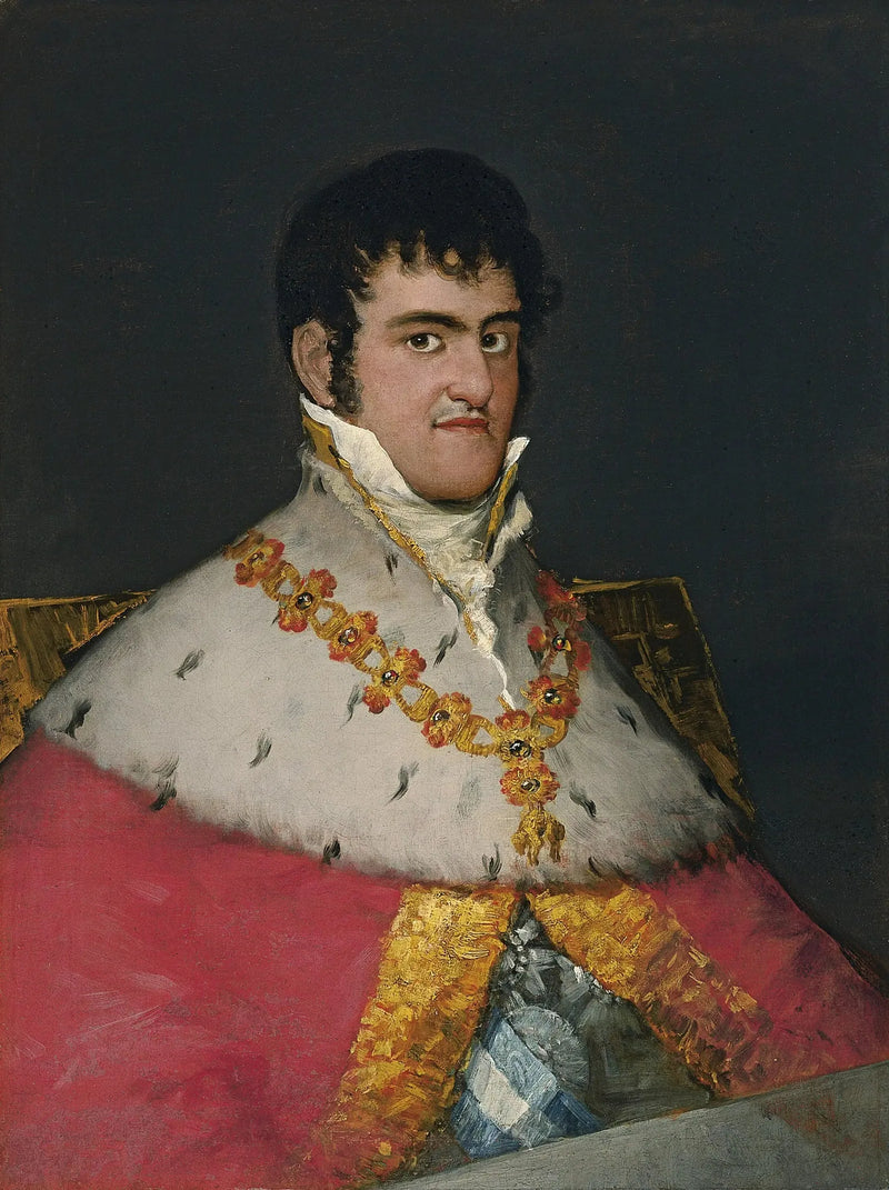Portret Ferdynanda VII - Francisco de Goya