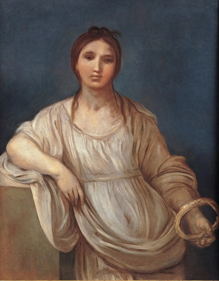 Portret dziewczynki z koroną - Guido Reni