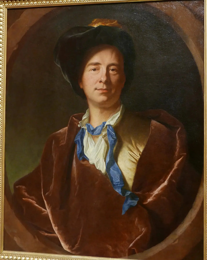 Portret Fontenelle (1657-1757) - Hyacinthe Rigaud
