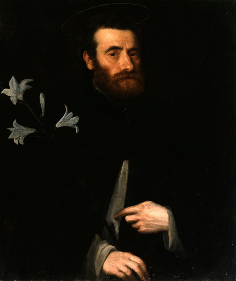 Portret Fra Lorenzo z Bergamo - Lorenzo Lotto