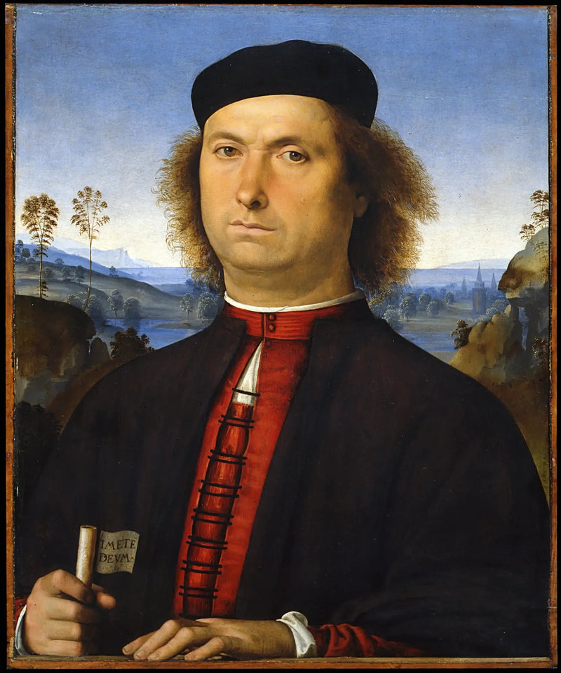 Portret Francesco delle Operare - Pietro Perugino