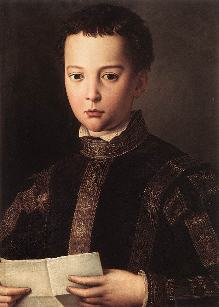 Portret Francesco I de' Medici jako dziecko - Bronzino