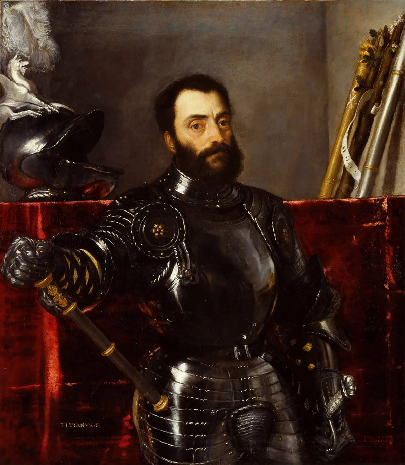 Portret Francesco Maria della Rovere - Titian