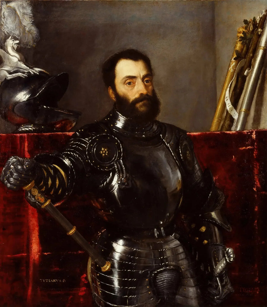 Portret Francesco Maria della Rovere - Titian