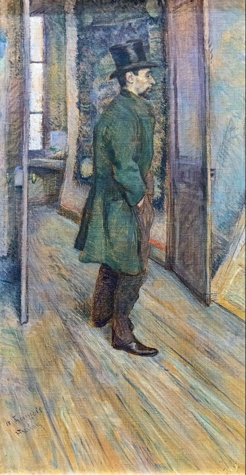 Portret François Gauzi - Henri de Toulouse-Lautrec