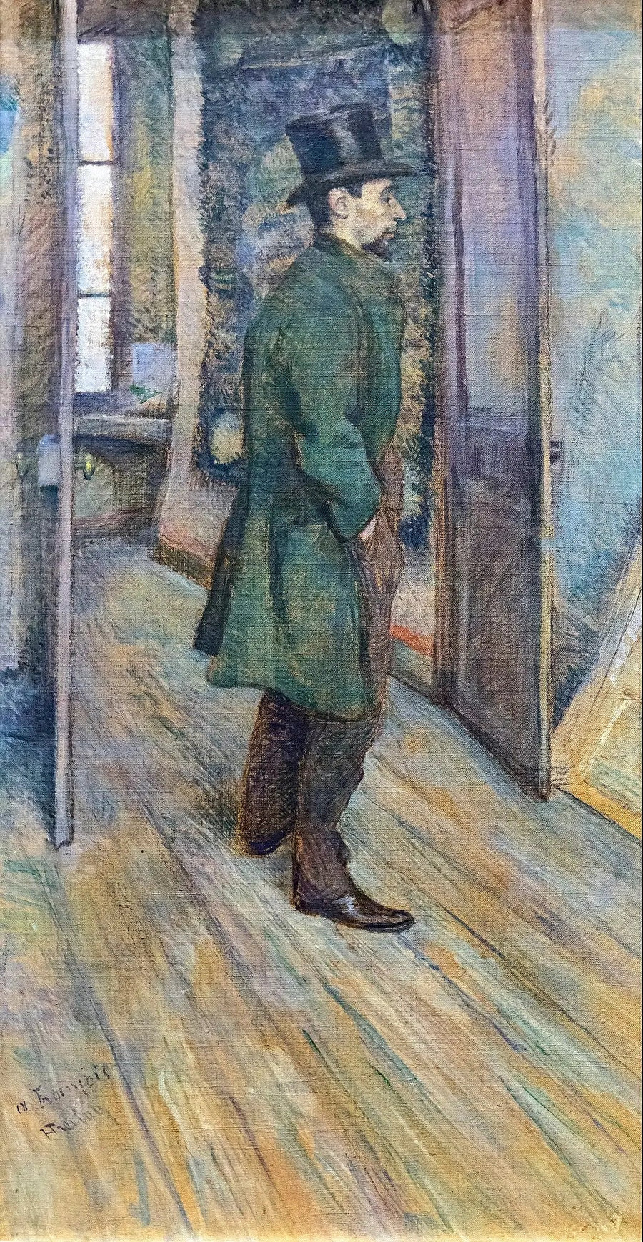 Portret François Gauzi - Henri de Toulouse-Lautrec