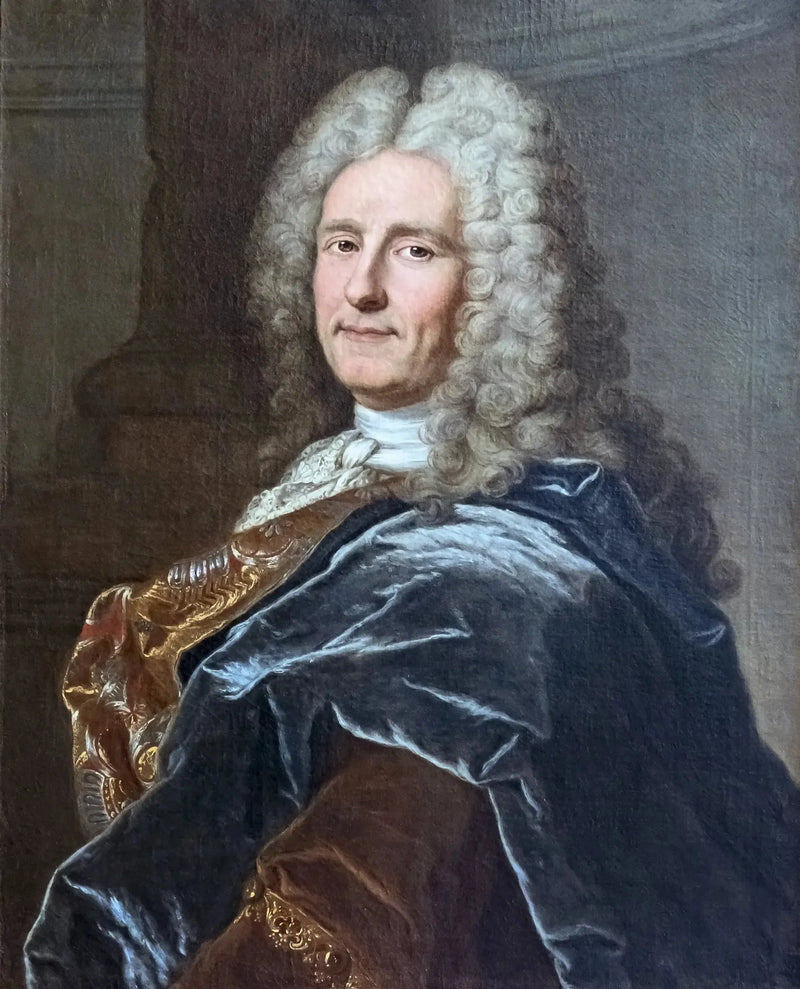 Portret François Ier Castanier (1676-1759) - Hyacinthe Rigaud