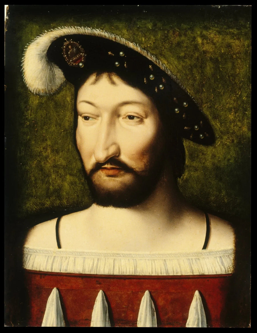 Portret François I, króla Francji - Joos van Cleve