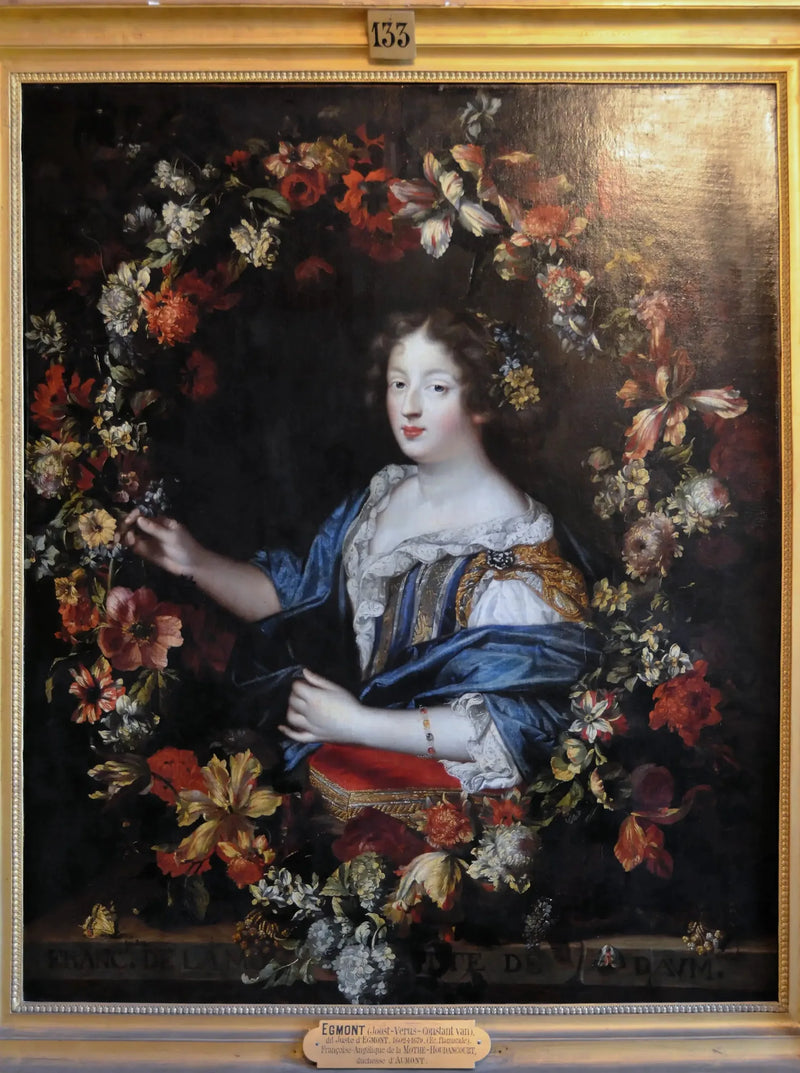 Portret Françoise Angélique de la Mothe Houdancourt, księżnej d'Aumont - Juste d'Egmont