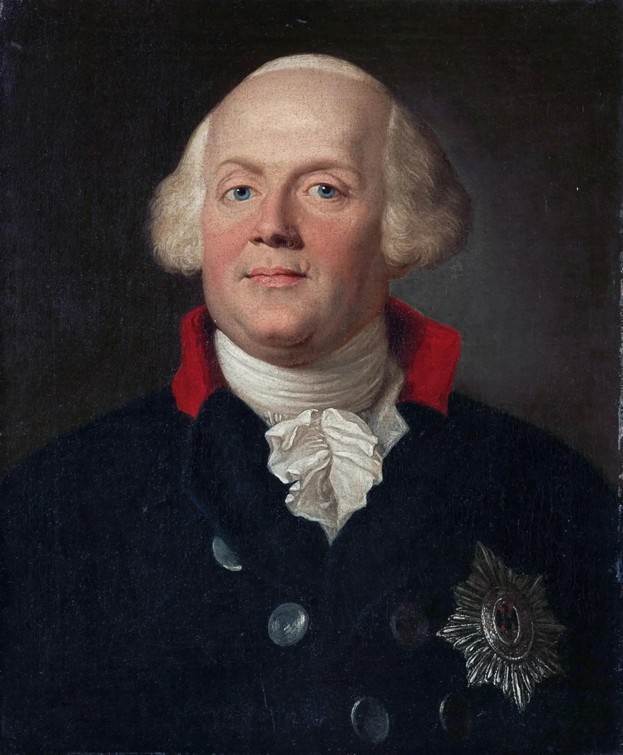 Portret Fryderyka Wilhelma II - Anton Graff