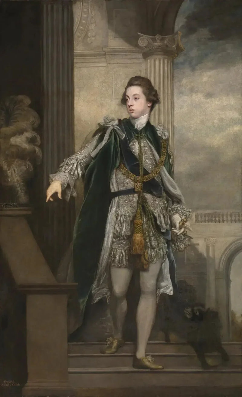 Portret Fredericka Howarda, 5. hrabiego z Carlisle (1748–1825) - Joshua Reynolds