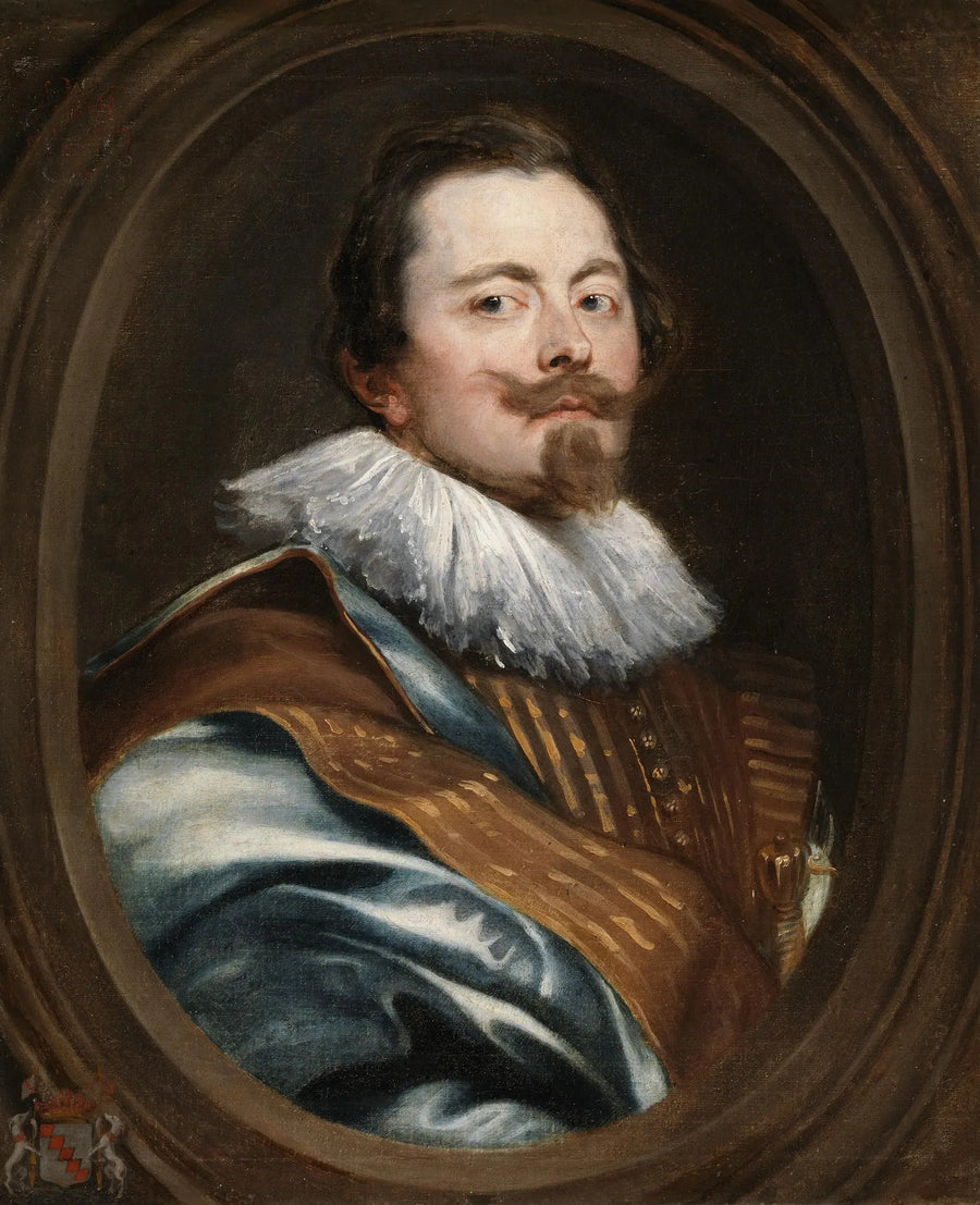 Portret Fredericka Marselaera, dyplomaty - Antoine van Dyck