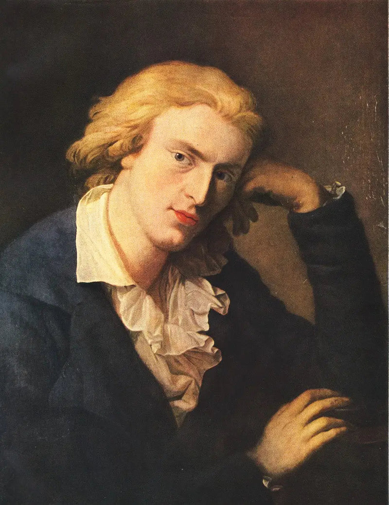 Portret Friedricha Schillera - Anton Graff