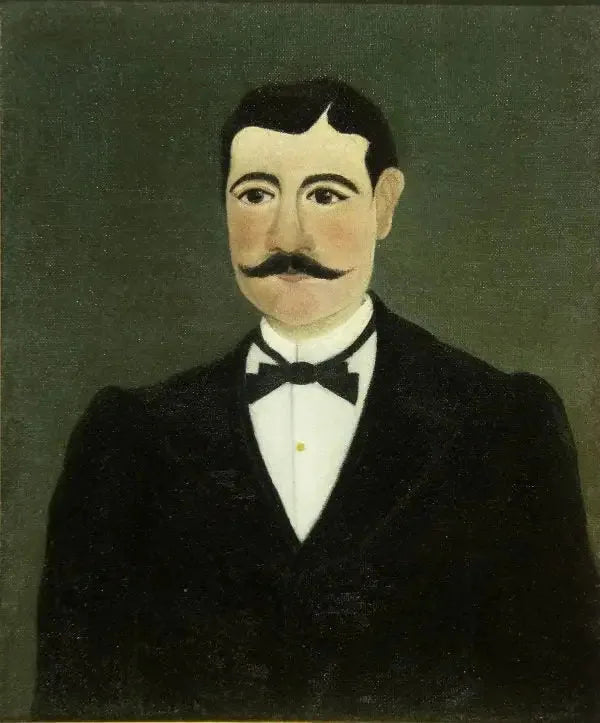 Portret Frumence Biche w cywilu - Henri Rousseau