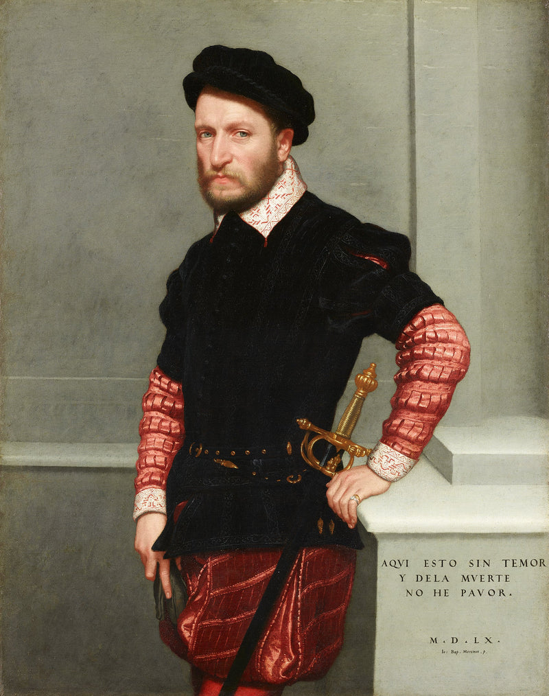 Portret Gabriela III de la Cueva i Girón - Giovanni Battista Moroni