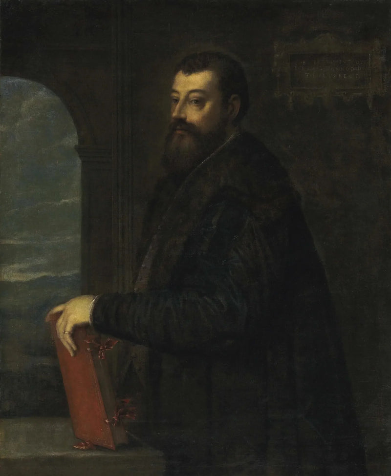 Portret Gabriele Giolito de' Ferrari - Titian