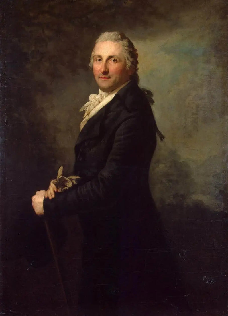 Portret Georga Leopolda Goguela - Anton Graff