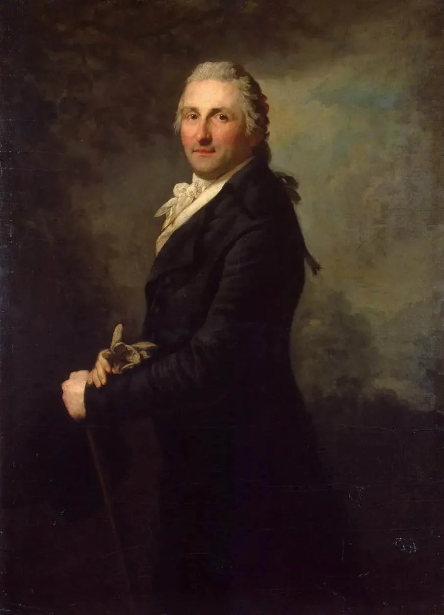 Portret Georga Leopolda Goguela - Anton Graff