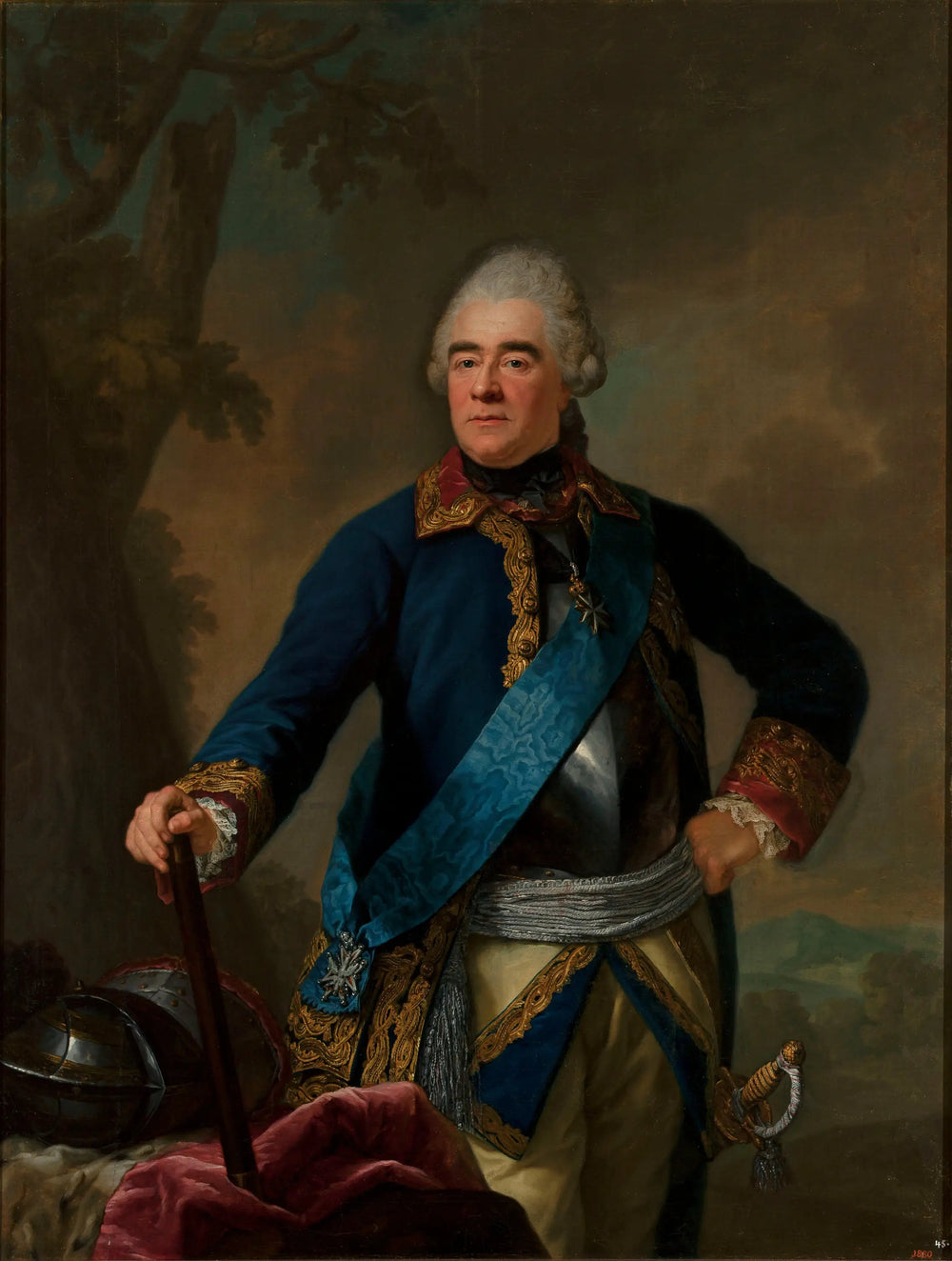 Portrait de Georg Sachs. - Anton Graff - Alpha Reproduction