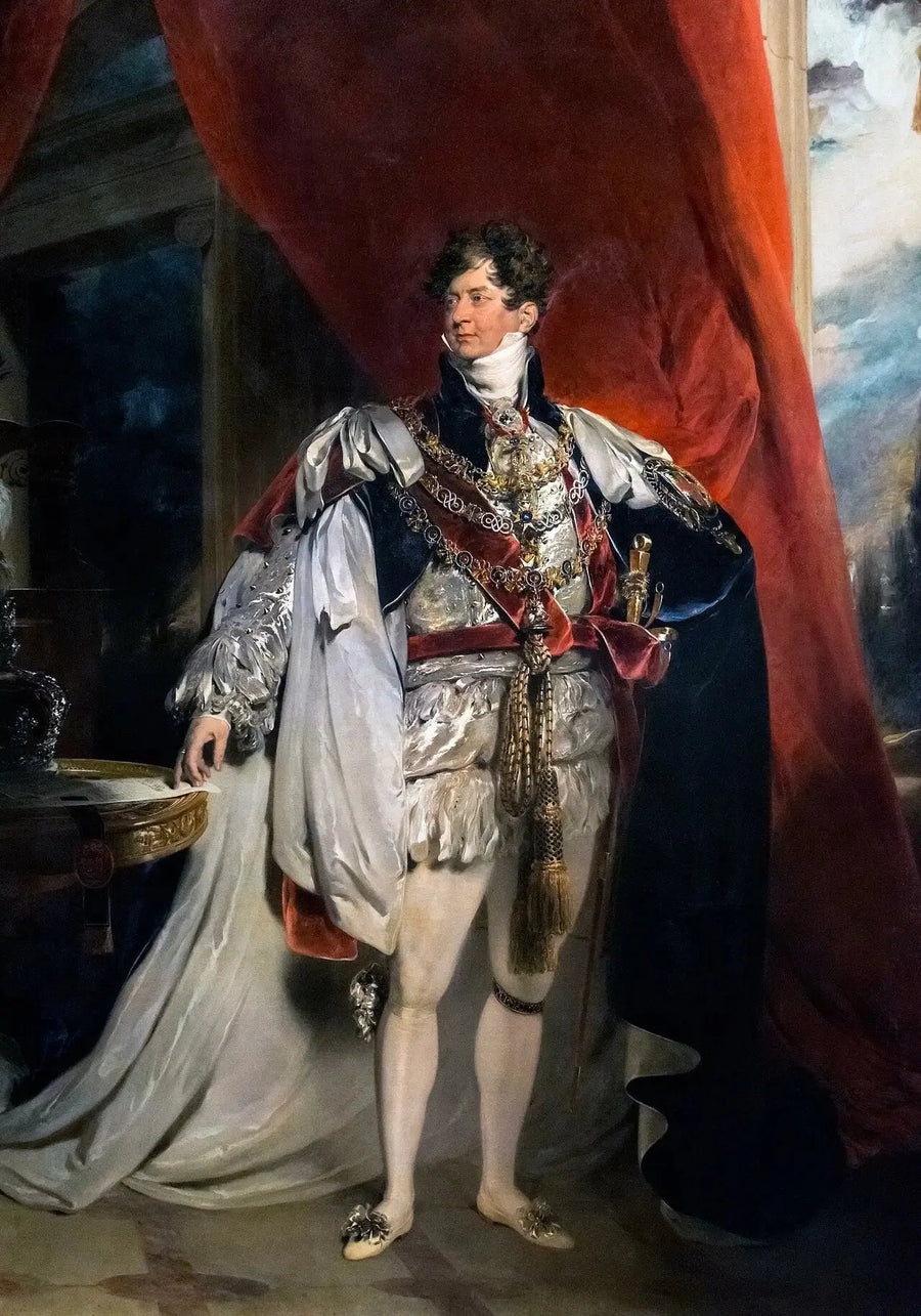 Portret Jerzego IV Anglii - Thomas Lawrence