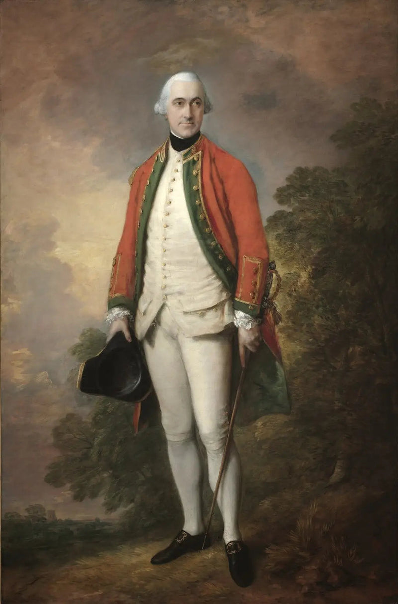 Portret George'a Pitta, pierwszego barona Rivers - Thomas Gainsborough